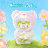 Nanci Spring Bear Plush Hanging Card