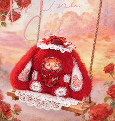 Baby Three Migo Rose Tea Party 600% Plush toy doll