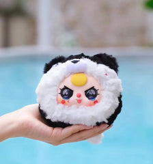 Baby three take me out zipper bag series plush dolls