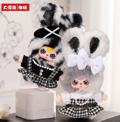 Baby Three Absolute Black & White Plush Toy Doll