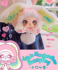 Liila Marshmallow Bunny Bag Plush toy doll