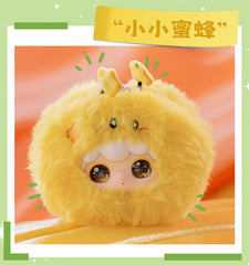 Baby three kimipapa First Generation Fluffy Animal Plush Toy Blind Box